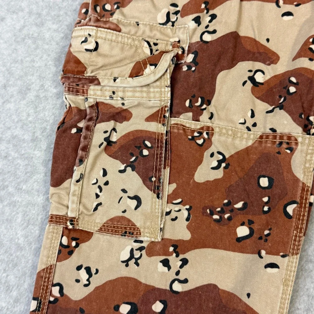 Jordan Craig Mens Desert‎ Chocolate Chip Camo Cargo Pants Tan Brown 38x32